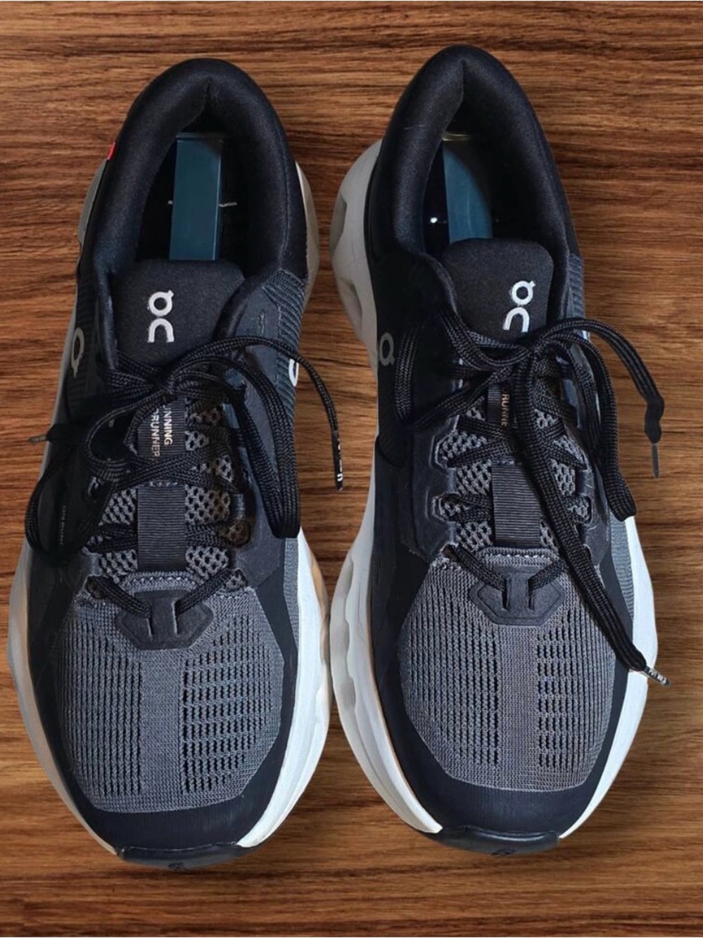 On Running Women’s Cloudnova Sneakers in Black and Gray